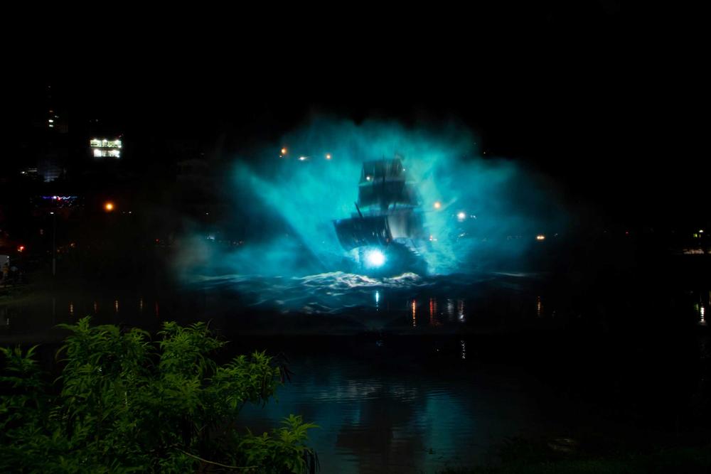 Water Projection · Los Lagos & Atibaia — frame 2